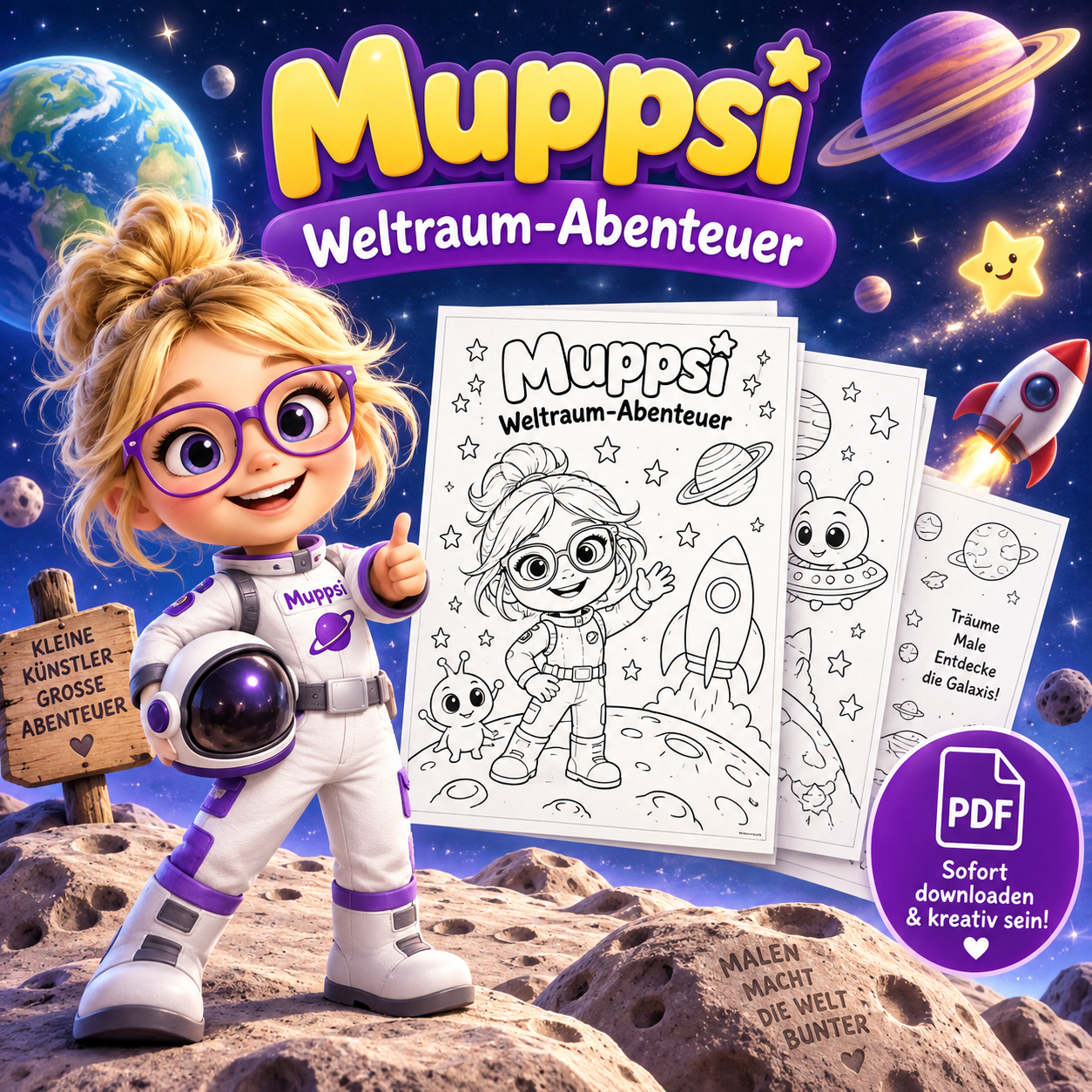 Weltraum Abenteuer