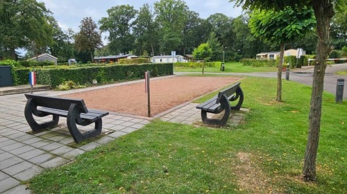Neue Boule-Bahn auf Campingplatz Elisabethfehn – Im Bau - mit uns.