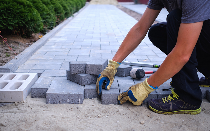 Kleine Pflasterarbeiten